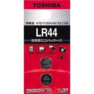 朝日電器 東芝 ボタン電池 1.5V LR44 EC2P