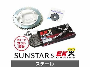 SUNSTAR サンスター スプロケット＆チェーンキット 品番:KE38205 SR400 (520コンバート) サイズ:520