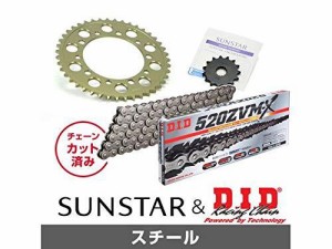 SUNSTAR サンスター スプロケット＆チェーンキット 品番:KD3F511 GSX-R750 (520コンバート) サイズ:520