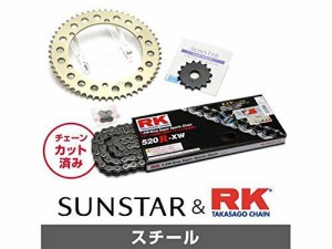 SUNSTAR サンスター スプロケット＆チェーンキット 品番:KR38201 SR400 (520コンバート) サイズ:520