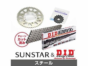 SUNSTAR サンスター スプロケット＆チェーンキット 品番:KD34101 XR250/BAJA  サイズ:520