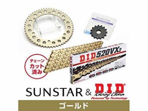 SUNSTAR サンスター スプロケット＆チェーンキット 品番:KD38203 SR400 (520コンバート) サイズ:520