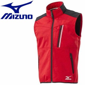 MIZUNO ミズノ ミズノ 防寒ウエア テックシールドベスト チャイニーズレッド M (F2JE958462M 7217)