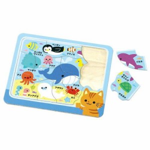 アーテック 木製知育玩具 パズル すいぞくかん 12ピース 7174/知育玩具/幼児/おもちゃ/学習