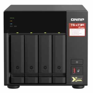 QNAP TurboNAS 4ベイ HDDレスタワー型NAS TS-473A-8G(TS-473A)