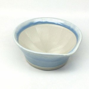 元重製陶所(Motoshige Seitoujo) 離乳食にも使えるカラーすり鉢空色【BLN0103】