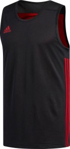 ADIDAS アディダス 13_3GSPEEREVシャツ (FWM55) [色 : BLK/パワーRED] [サイズ : 6XO]