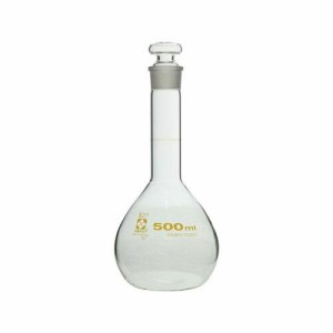 ... メスフラスコ 短形 500mL  023080-500 1個