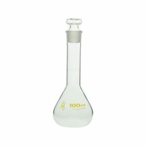 ... メスフラスコ 短形 100mL  023080-100 1個