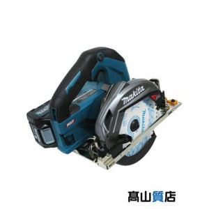 MAKITA マキタ マキタ 充電式マルノコ40Vmax青 刃径165mm/切込66mm 2.5Ahバッテリ・充電器・ケース付 HS001GRDX