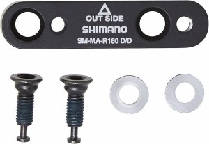 SHIMANO シマノ シマノ(SHIMANO) マウントアダプター リア SM-MA R160 D/D ISMMAR160DDB【沖縄・離島への配送不可】