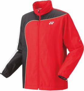 YONEX ヨネックス ユニウラジツキウィンドウォーマーシャツ (70081) [色 : サンセットレッド] [サイズ : S]