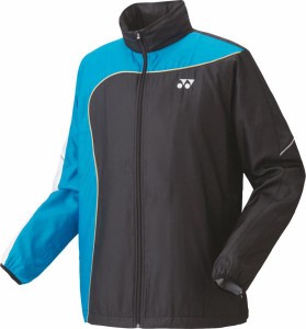 YONEX ヨネックス ジュニアウラジツキウィンドウォーマーシャツ (70081J) [色 : ブラック/ブルー] [サイズ : J130]