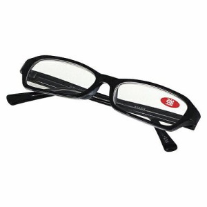 カール事務器(CARL) カール事務器 抗菌 老眼鏡 度数 +2.5 (強) 単品 ブラック FR-08-25N