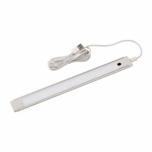 エルパ (ELPA) LEDバーライト プッシュスイッチ USBタイプ (多目的灯 / 30cm / 昼光色 / USB) キッチン / 寝室 / 読書灯 / ALT-USB2030PS