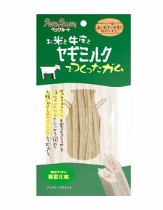 ペッツルート (PR)米と牛皮とヤギミルクで作ったガム 棒8本