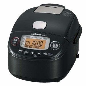 ZOJIRUSHI 象印 象印マホービン 炊飯器 3合 圧力IH式 極め炊き 黒まる厚釜 ブラック NP-RN05-BA