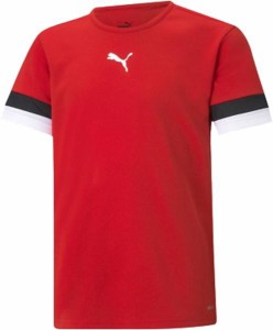 PUMA プーマ TEAMRISE_ゲームシャツ_JR (705140) [色 : PUMA_RD-PUMA] [サイズ : 150]