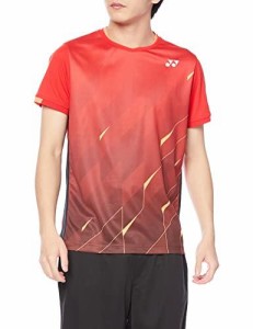 YONEX ヨネックス ユニゲームシャツ(フィットスタイル) (10463) [色 : サンセットレッド] [サイズ : SS]