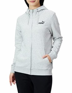 PUMA プーマ ESS_フーデッドジャケット (588936) [色 : LIGHT_GRY_HE] [サイズ : XL]