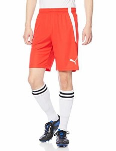 PUMA プーマ TEAMLIGA_ゲームパンツ (705151) [色 : PUMA_RD-PUMA] [サイズ : XL]