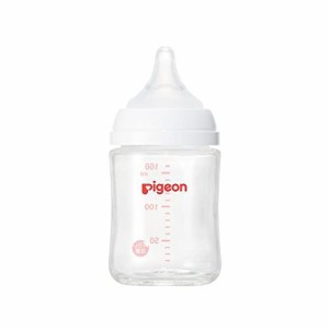 PIGEON ピジョン ピジョン 母乳実感 哺乳びん 160ml 0か月〜 耐熱ガラス製