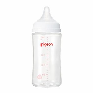 PIGEON ピジョン ピジョン 母乳実感 哺乳びん 240ml 3か月〜 耐熱ガラス製