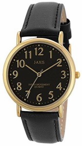 J-AXIS(J-アクシス) メンズ腕時計 ブラック  HG198-BKB