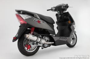 BEAMS R-EVO ステンレス サイレンサーφ100 PGO TIGRA125 RFVAFAFA  B701-53-008 ※メーカー在庫わずか