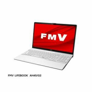 FUJITSU 富士通 FMVA45G2W 富士通 LIFEBOOK Windows 11 Home 15.6型(インチ) Core i3 メモリ8GB SSD 256GB 1920×1080 Webカメラ有り Off