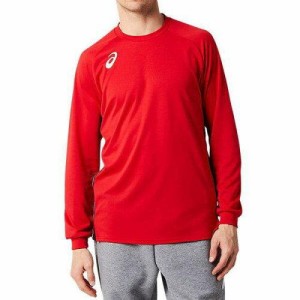 ASICS アシックス チームプラクティスLSシャツ 2101A054 クラシツクレツド(600) サイズ:2XL