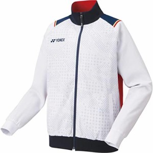 YONEX ヨネックス ユニウラジツキウィンドウォーマーシャツ (70090) [色 : ホワイト] [サイズ : S]