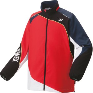 YONEX ヨネックス ユニウラジツキウィンドウォーマーシャツ (70087) [色 : サンセットレッド] [サイズ : S]