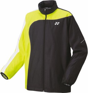 YONEX ヨネックス ユニウラジツキウィンドウォーマーシャツ (70081) [色 : ブラック/アシッドイ] [サイズ : O]