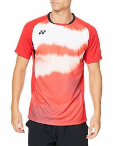 YONEX ヨネックス メンズゲームシャツ(フィットスタイル) (10447) [色 : トルネードレッド] [サイズ : SS]