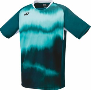 YONEX ヨネックス メンズゲームシャツ(フィットスタイル) (10447) [色 : ティールグリーン] [サイズ : S]