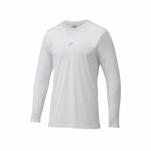 ASICS アシックス 【NEOREVIVE】アンダーシャツMF・LS(長袖) 2121A145 ホワイト(100) サイズ:3XL