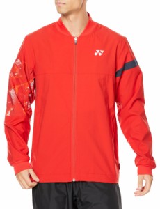 YONEX ヨネックス ユニウラジツキウィンドウォーマーシャツ (70085) [色 : サンセットレッド] [サイズ : S]