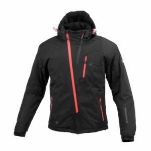 コミネ JK-5892 Protect Winter Parka 07-5892 Neo Black/Red WM