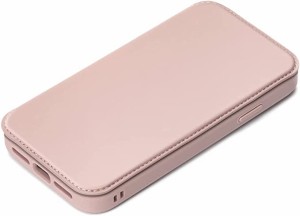 ピージーエー(PGA) PGA PG-22KGF04PK 2022年 iPhone 14用 ガラスフリップケース Premium Style ピンク(PG-22KGF04PK)