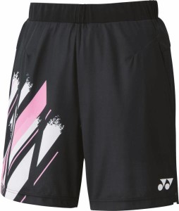 YONEX ヨネックス メンズニットハーフパンツ (15117) [色 : ブラック] [サイズ : SS]