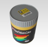 絵の具 ニューサクラカラー 600ml 黄色 (ETPW Bショク#3)