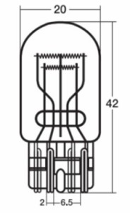 【スタンレー】テール球 W7874 12V18/5W