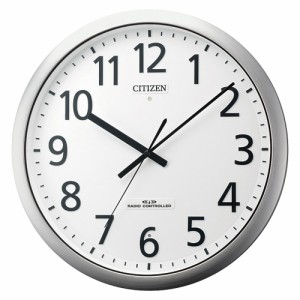 リズム時計工業 強化防滴防塵電波掛時計 パルフィス484(8MY484-019)
