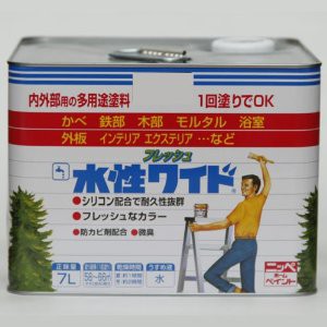 ニッペホームプロダクツ ニッペ 水性フレッシュワイド 7L ミルキーホワイト