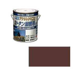 ニッペホームプロダクツ ニッペ 水性トタン屋根用UV 2L 赤茶