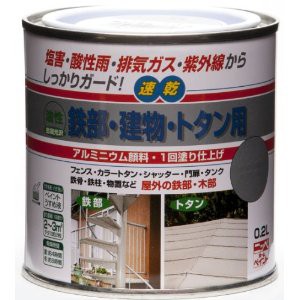 ニッペホームプロダクツ ニッペ 油性鉄部・建物・トタン用 0.2L つやなしチョコレート