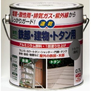 ニッペホームプロダクツ ニッペ 油性鉄部・建物・トタン用 0.7L つやなしチョコレート