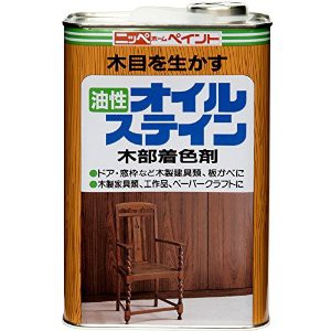 ニッペホームプロダクツ ニッペ オイルステイン 1L メ-プル