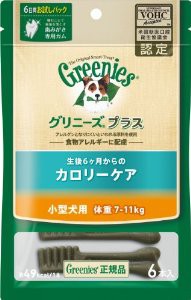 グリニーズ ニュートロジャパン グリニーズプラス カロリーケア 小型犬用(7〜11kg) 6本入り